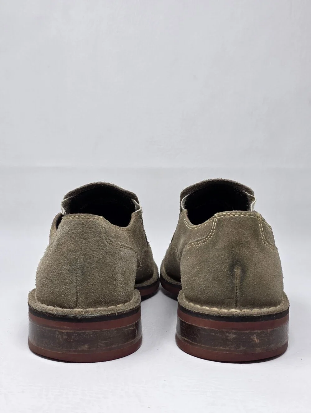 Cole Haan Air Men’s Size 9.5 M Brown Tumbled Leather Slip On Loafer C11856